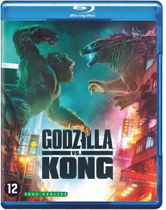 Blu-ray hoes van Godzilla vs. Kong gevecht.