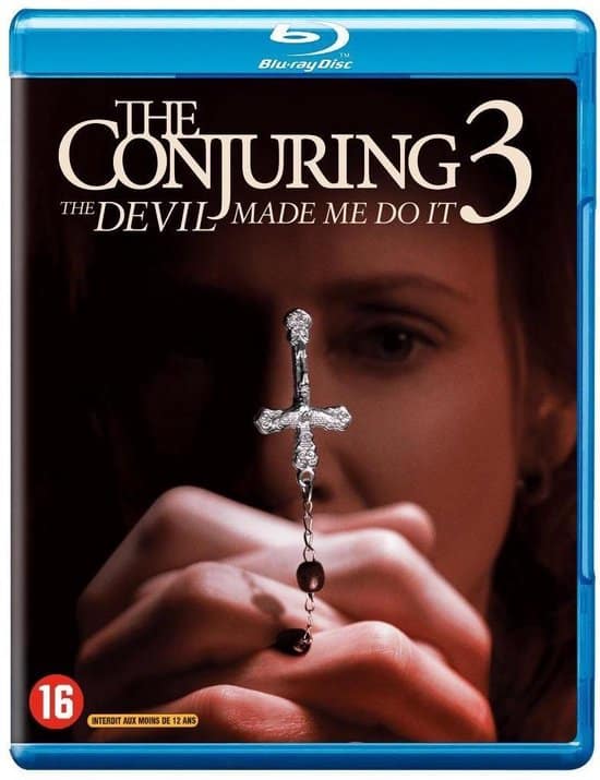 Blu-ray hoes The Conjuring 3, horrorfilm.