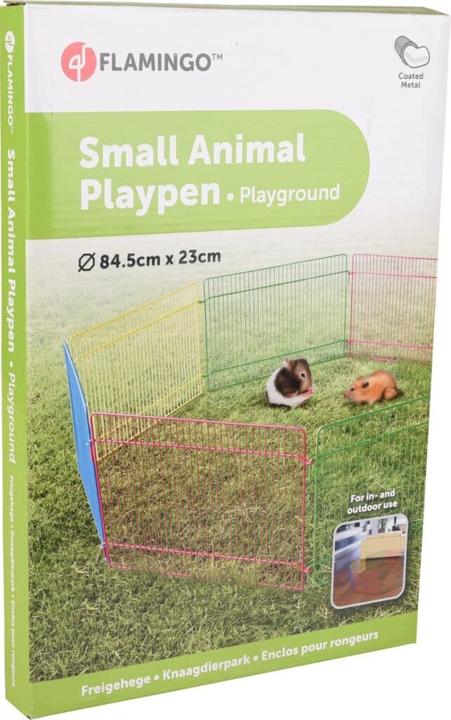 Playpen for small animals, for indoor and outdoor use.