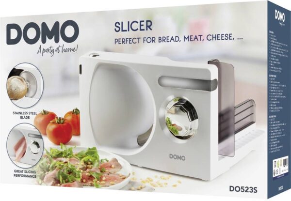 Domo snijmachine voor brood, vlees, kaas.