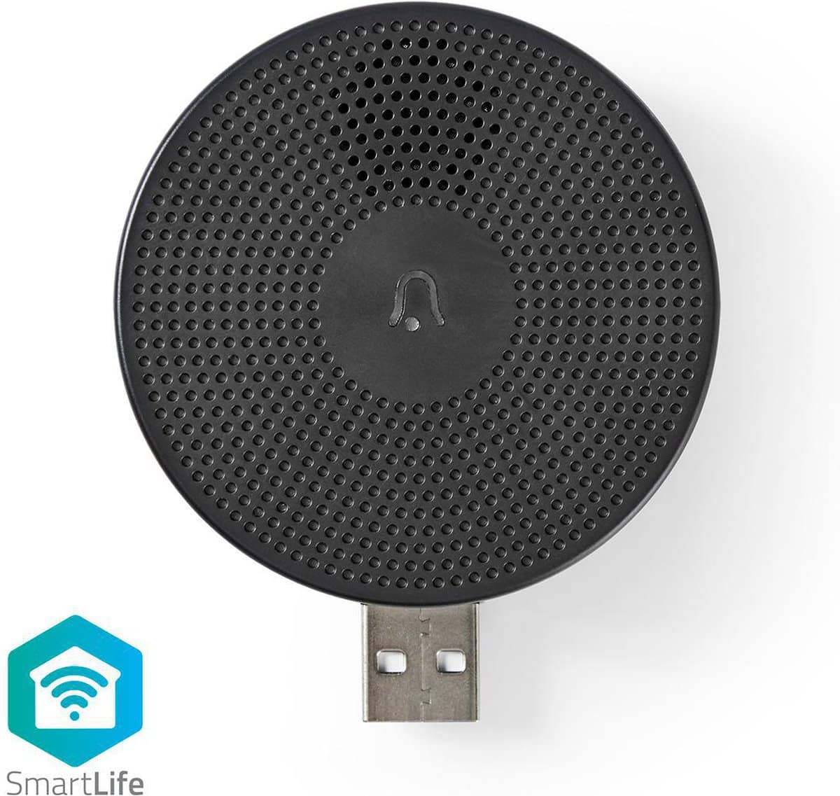 Dispositif wifi circulaire noir avec connecteur USB