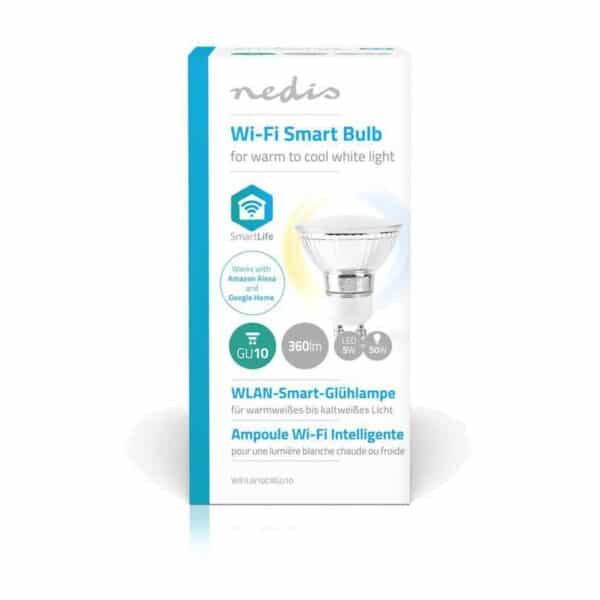 Nedis slimme wifi lamp voor verstelbaar wit licht.