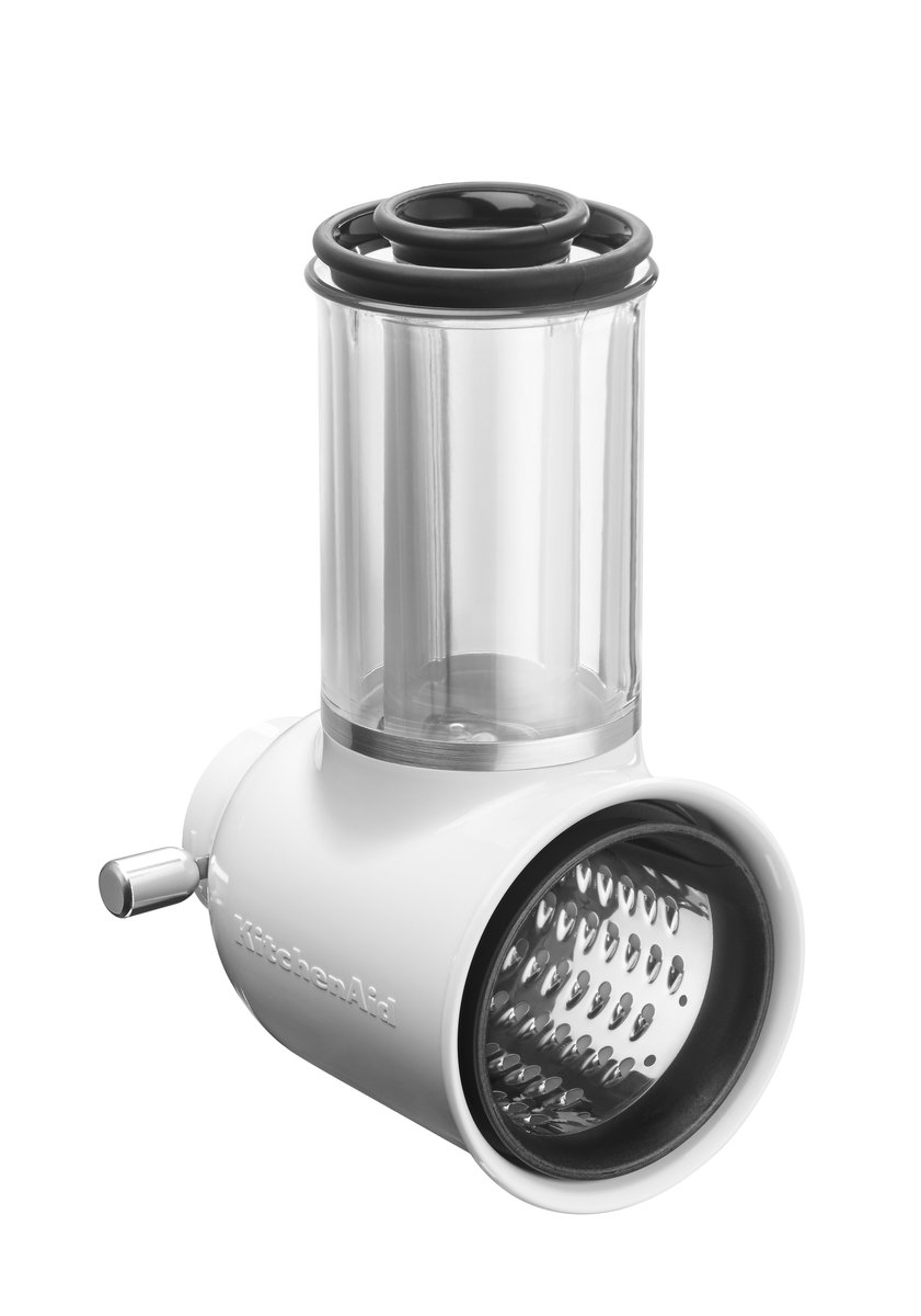 KitchenAid raspopzetstuk met trommel en vultrechter