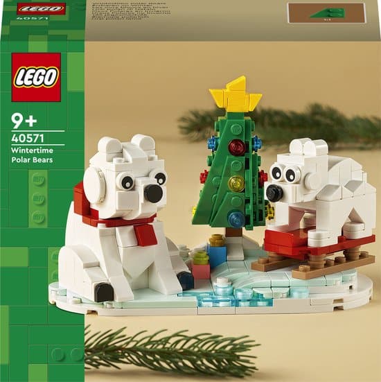 lego wintertime polar bears 40571