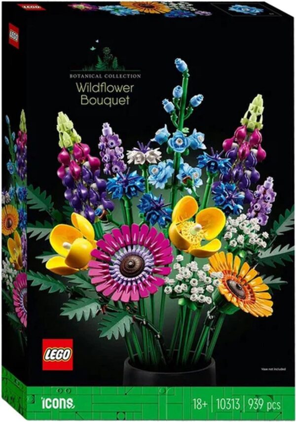 LEGO Botanical Wildflower Boeket Bouwset Doos