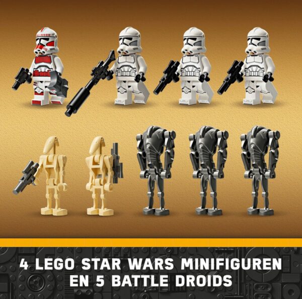 LEGO clone troopers en droids set, Star Wars figuren.