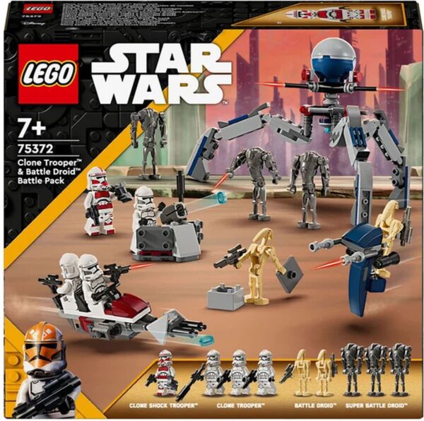 LEGO Star Wars Clone Trooper Battle Pack set