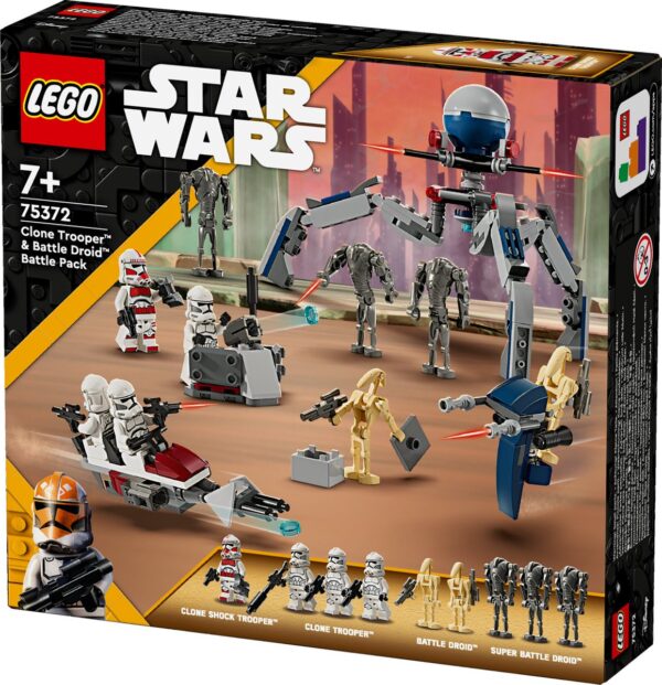 LEGO Star Wars Clone Trooper en Battle Droid set