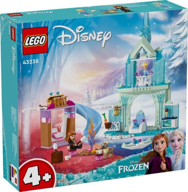 LEGO Disney Frozen bouwset met kasteel en poppetjes.