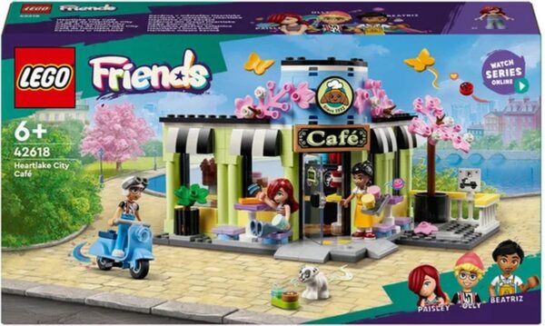 LEGO Friends Heartlake City Café speelset op verpakking