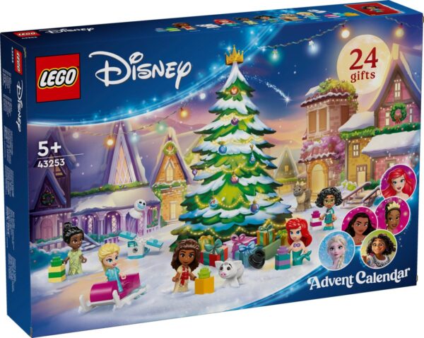 LEGO Disney adventskalender met 24 cadeaus.