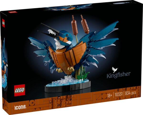 LEGO ijsvogel bouwset voor volwassenen, 834 stukjes.