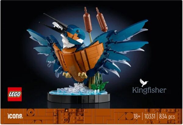 LEGO ijsvogel model, 834 stukken, Kingfisher serie.