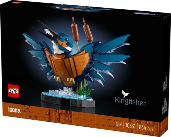 LEGO IJsvogel bouwset verpakking met onderdelen.