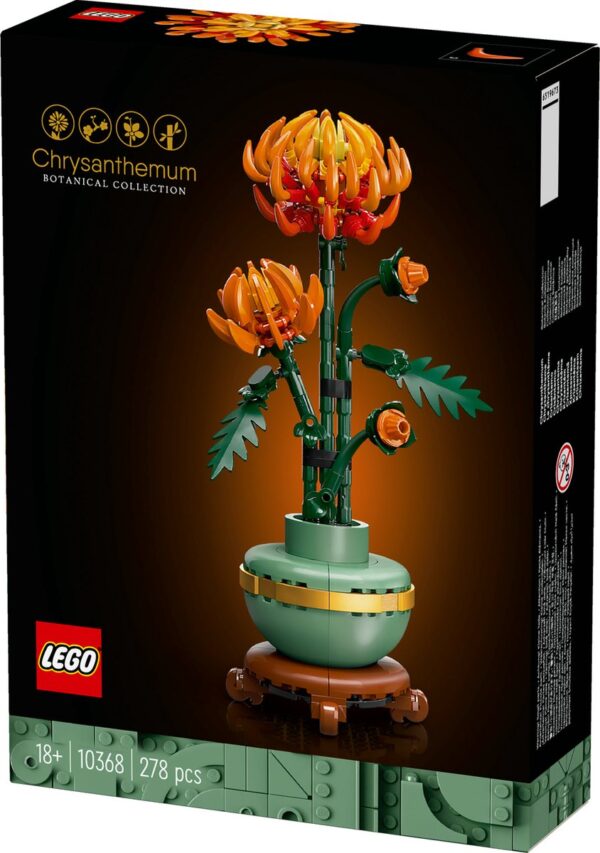 LEGO Chrysanthemum bouwset in doos