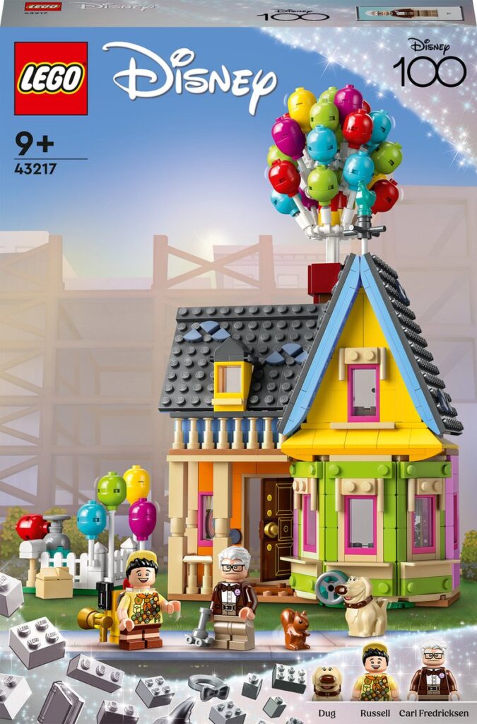 LEGO Disney "Up" House with Colorful Balloons