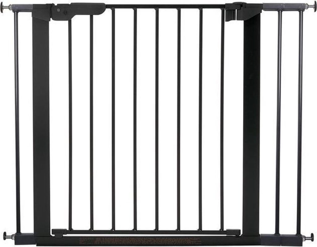 Zwart veiligheidshek voor kinderen en huisdieren