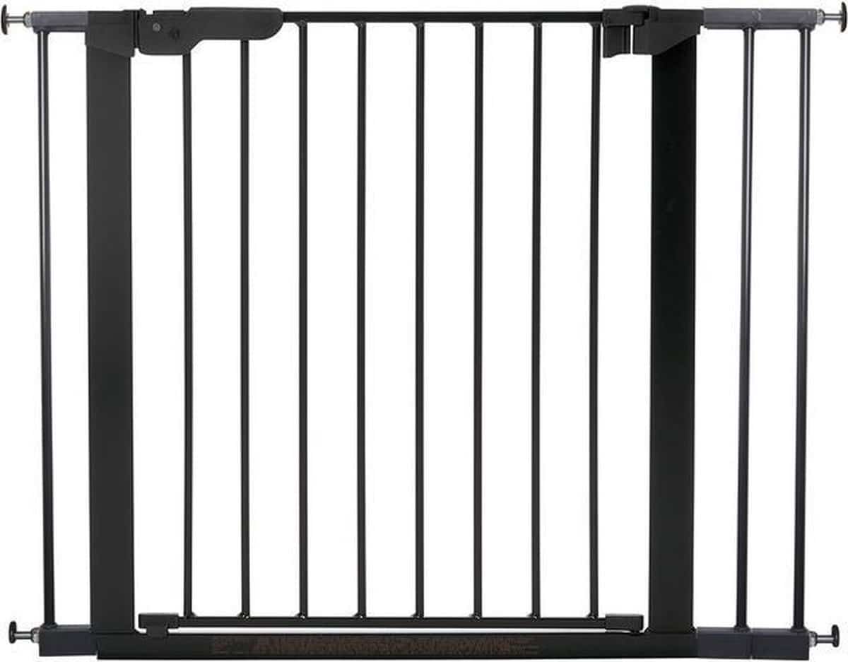 Zwart veiligheidshek voor kinderen en huisdieren