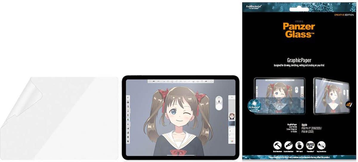 PanzerGlass GraphicPaper voor iPad schermbescherming