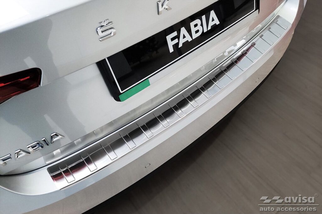 Skoda Fabia Rear Bumper with Protective Strip