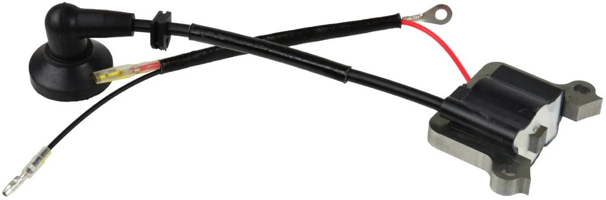 Ontstekingseenheid met kabels voor bromfiets.
