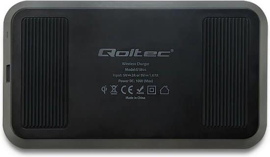 qoltec 51844 oplader voor mobiele apparatuur zwart binnen