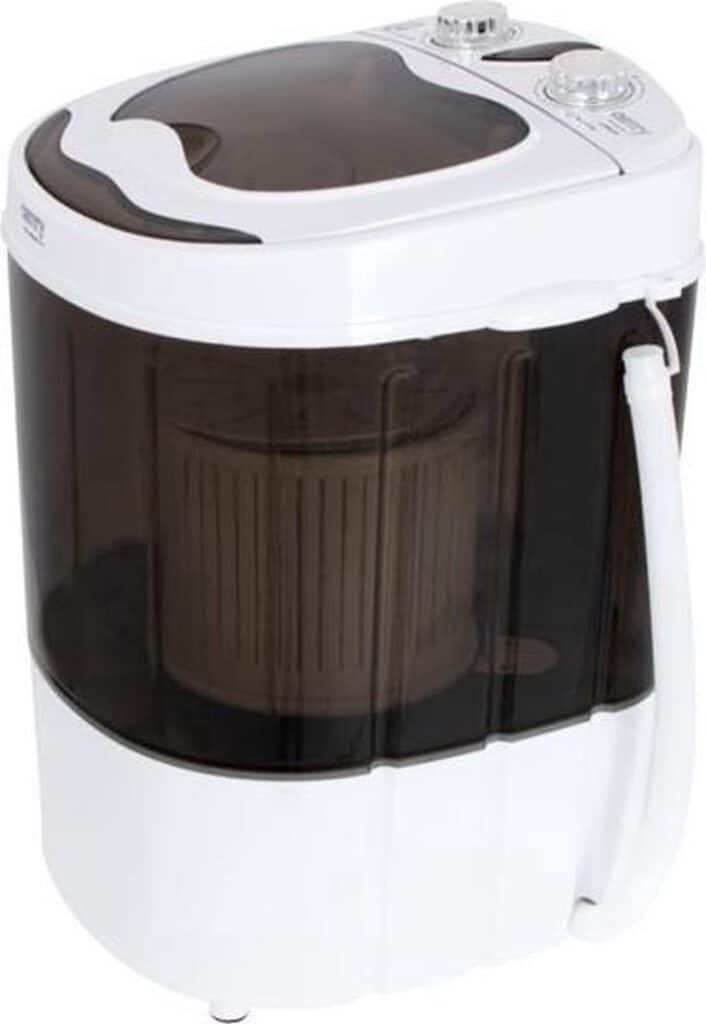 Mini-lave-linge compact à chargement par le haut et à double bouton