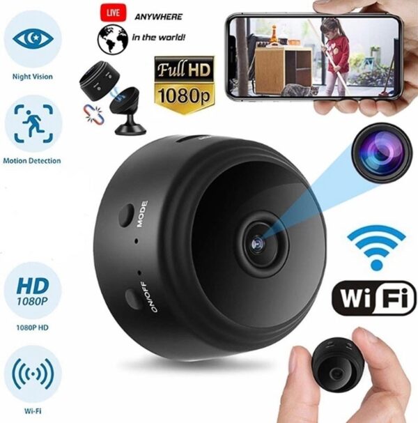 Mini-camera met wifi en nachtzicht functies