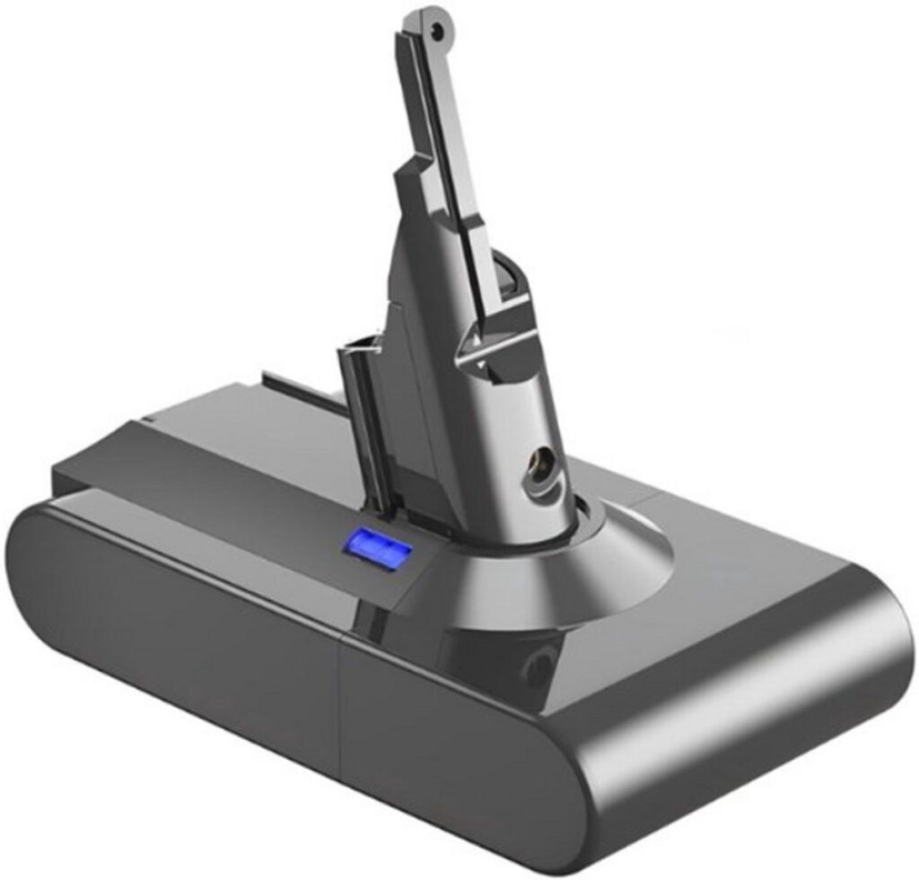 Moderne oplaaddock voor steelstofzuiger