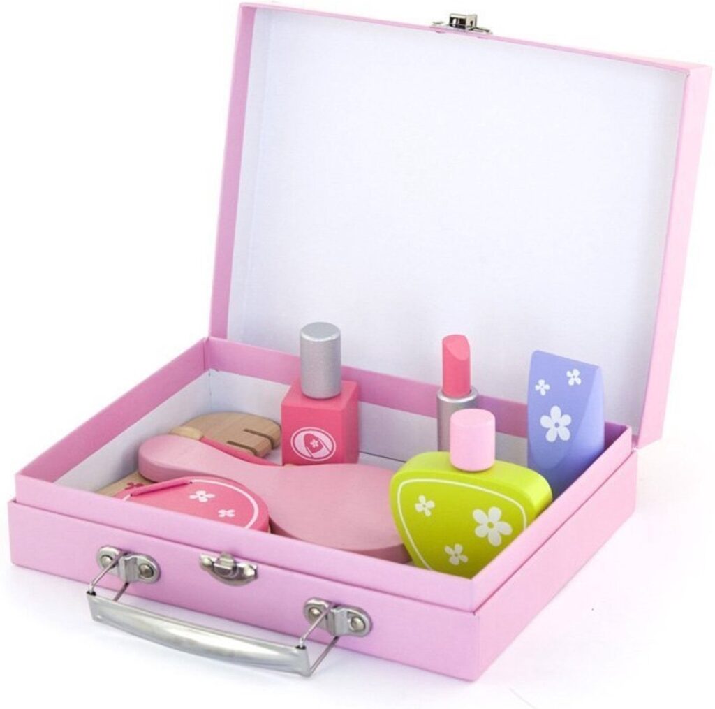 Pink Toy Makeup Set in a Case