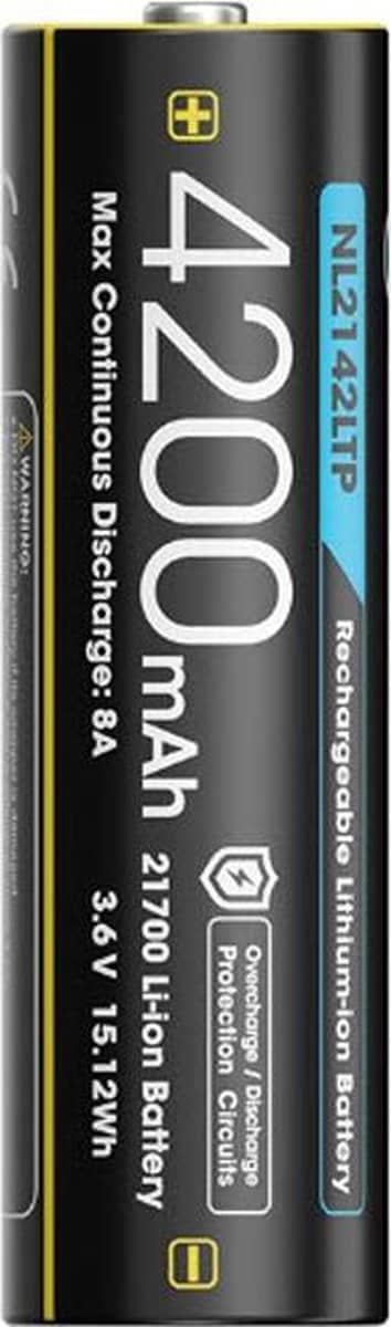 Oplaadbare batterij 4200mAh met overlaadbescherming