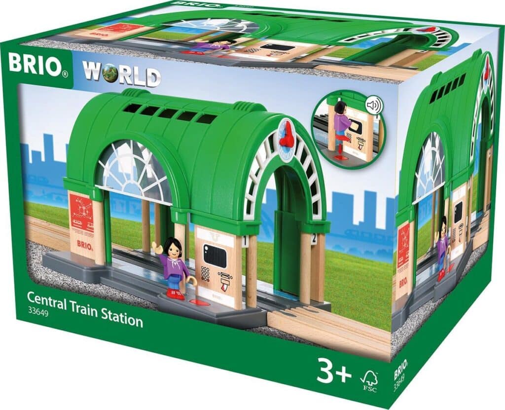 BRIO wereld centraal station speelgoeddoos