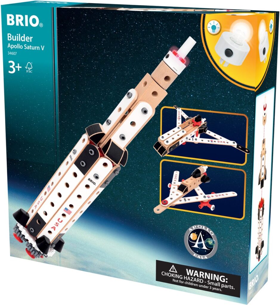 BRIO Builder Apollo Saturn V Construction Set Box