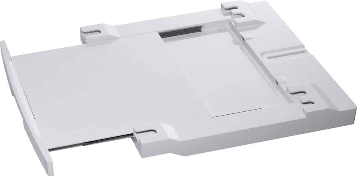 Zwarte wasmachine en droger set