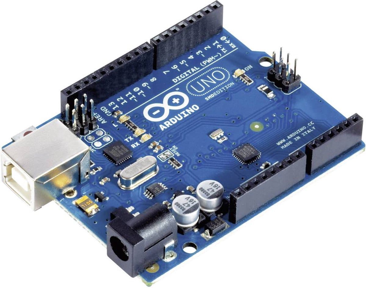 Arduino UNO microcontrollerbord voor elektronica projecten