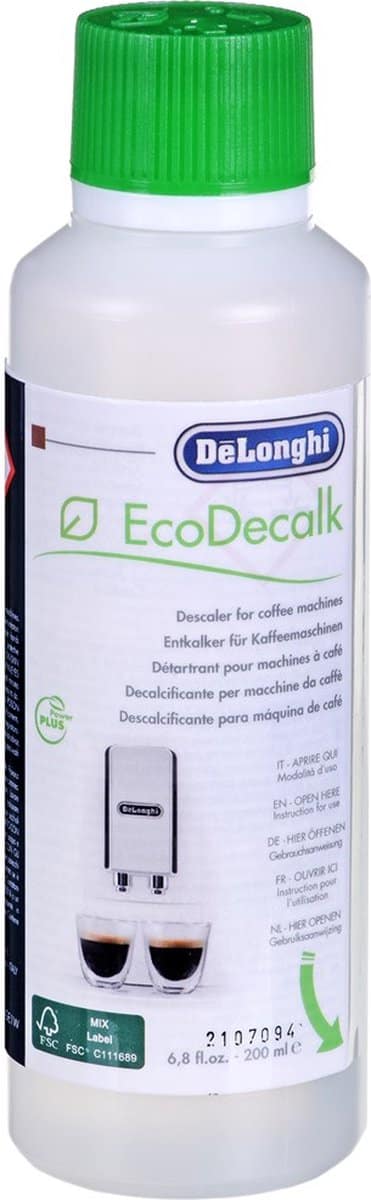 De'Longhi EcoDecalk ontkalker voor koffiemachines.