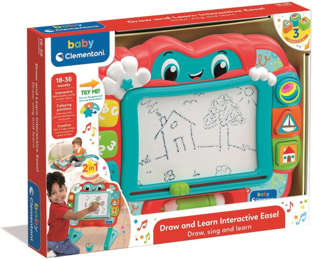 Baby Clementoni interactief tekenbord voor peuters