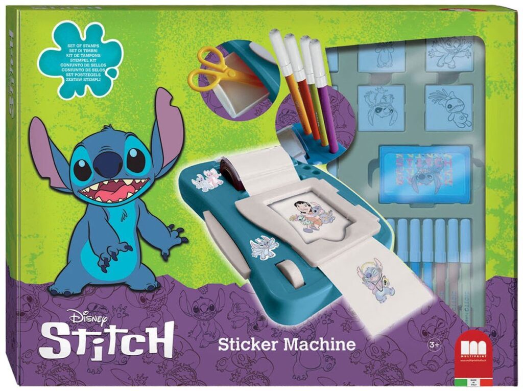 Disney Stitch sticker machine verpakking