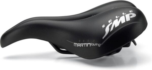 Zwart fietszadel Selle SMP Martin Touring