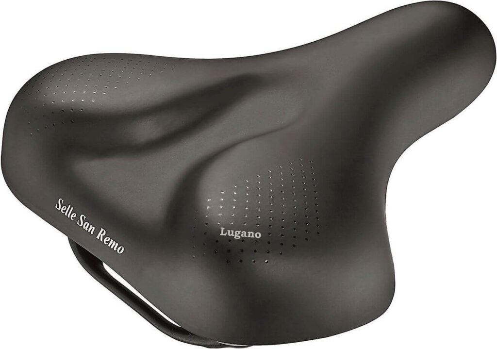 Black Selle San Remo Lugano Bike Saddle