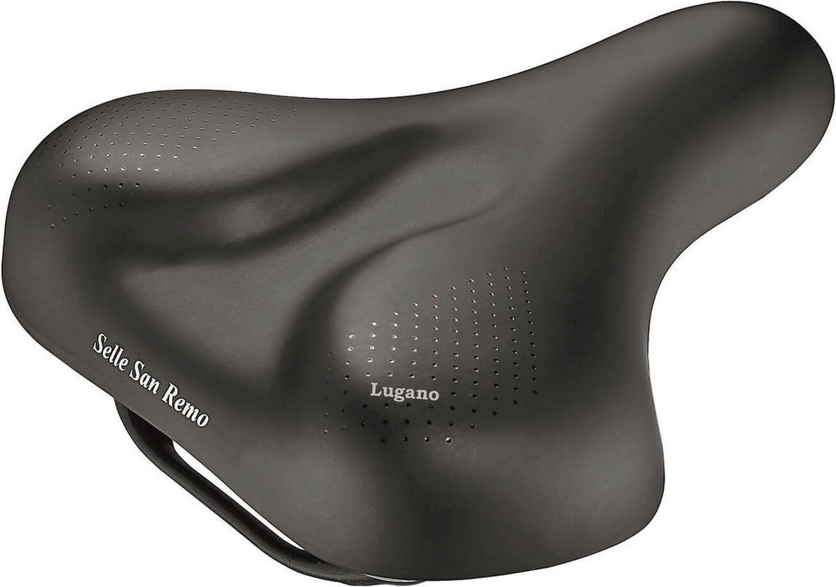 Black Selle San Remo Lugano Bike Saddle