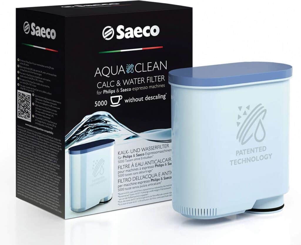 Saeco AquaClean kalk- en waterfilter doos en filter