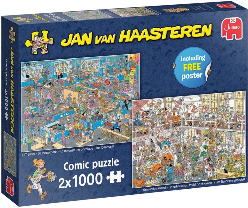 Jan van Haasteren puzzle 1000 pieces construction market and renovation