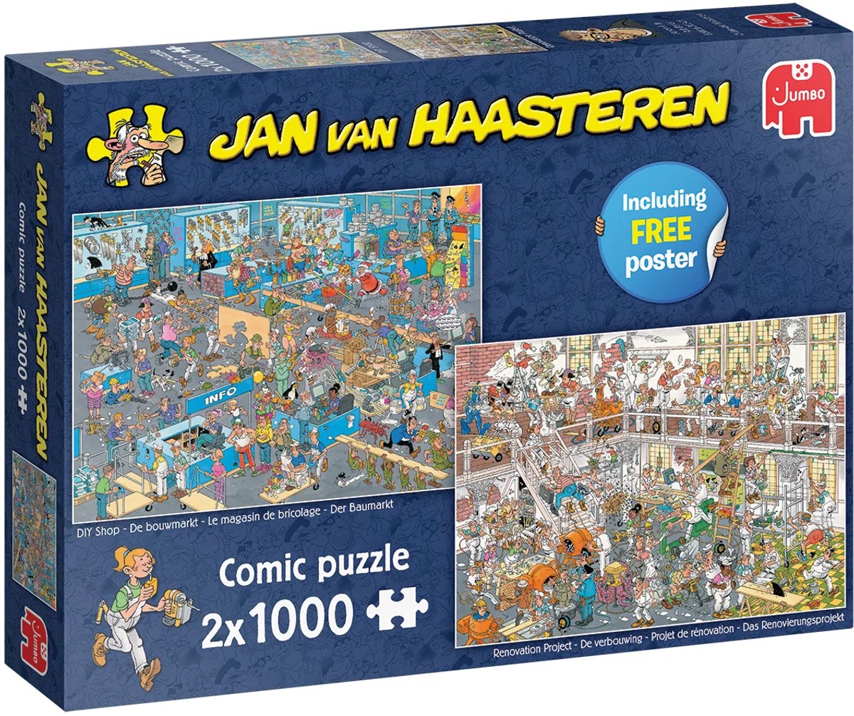 Jan van Haasteren puzzle 1000 pieces construction market and renovation