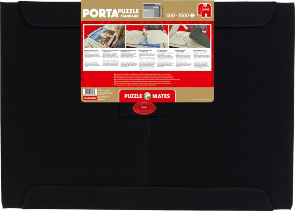 Porta Puzzle, 500-1500 stukjes, zwart etui