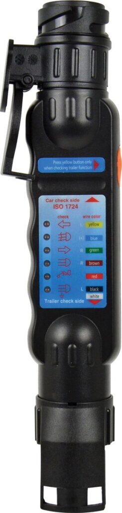 Elektronische aanhangwagen controle-apparaat