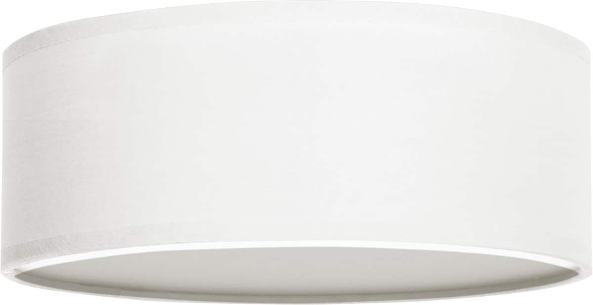 Witte cilinder plafondlamp