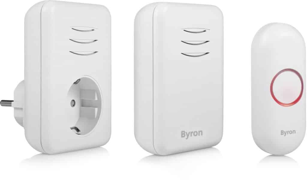 Draadloze deurbel set met stopcontact en ontvanger