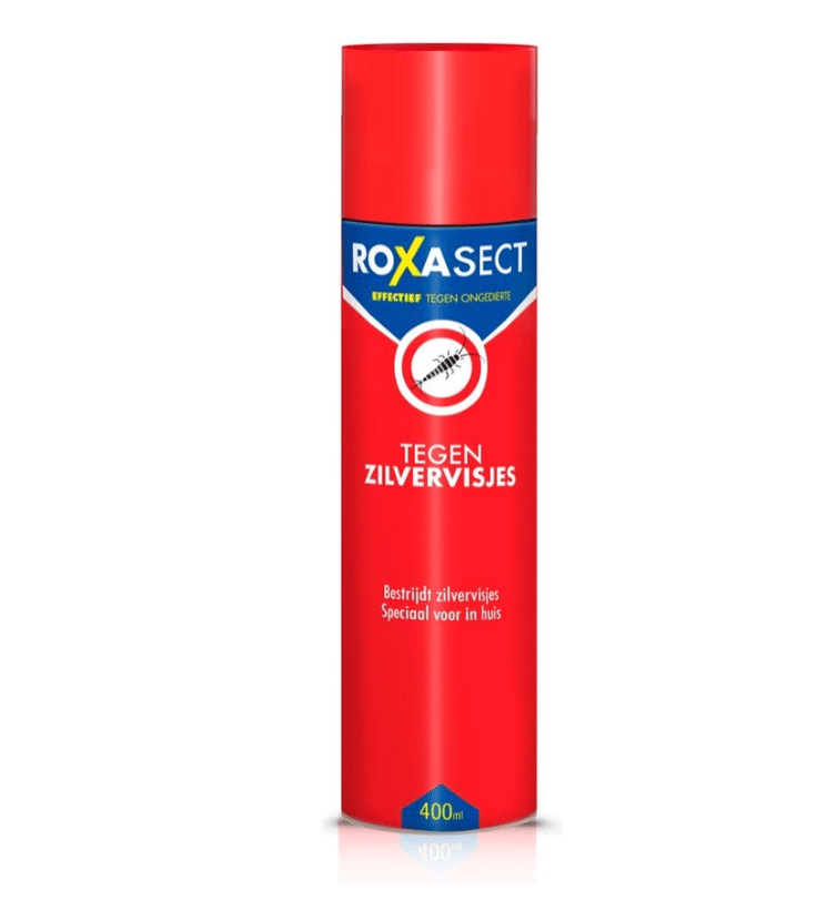 roxasect spray tegen zilvervisjes ongediertewering 400ml