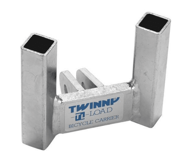 twinny load trekhaak adapter traditional 100 mm zilver